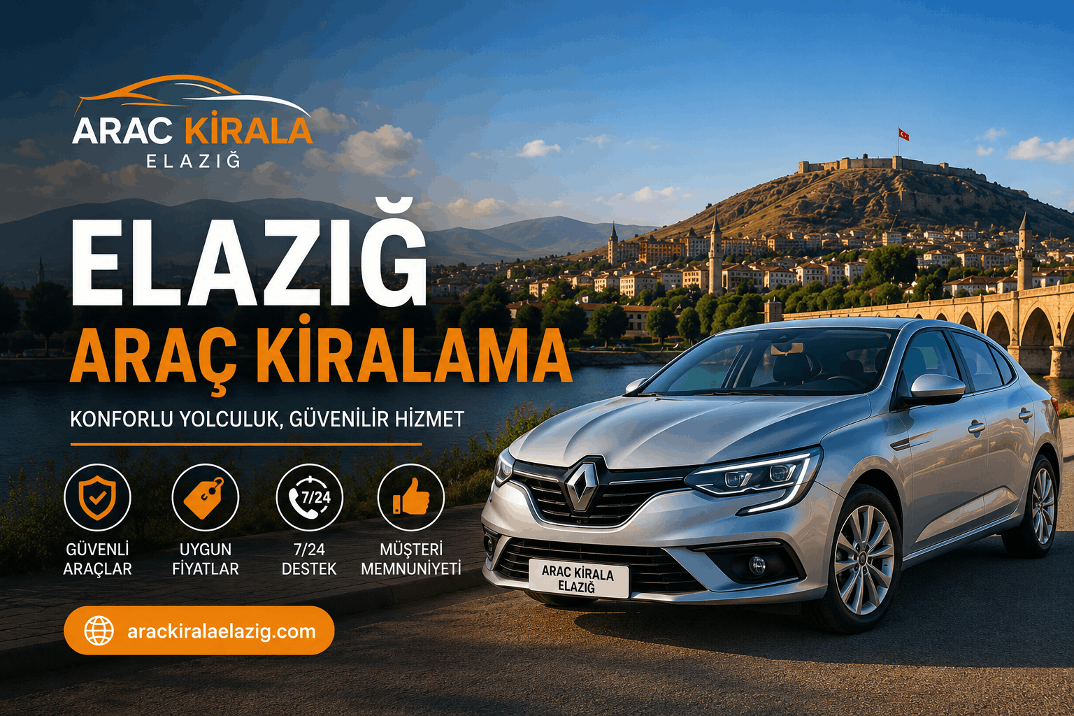 Elazığ Araç Kiralama Rehberi – Güvenilir ve Konforlu Rent A Car Hizmeti
